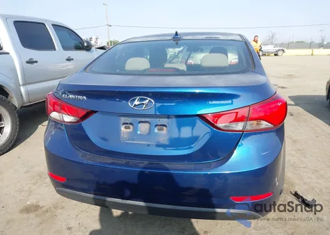 2016 Hyundai Elantra Se z USA, uszkodzony, nr VIN 5NPDH4AE2GH744207